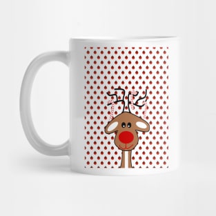 REINDEER Christmas Mug